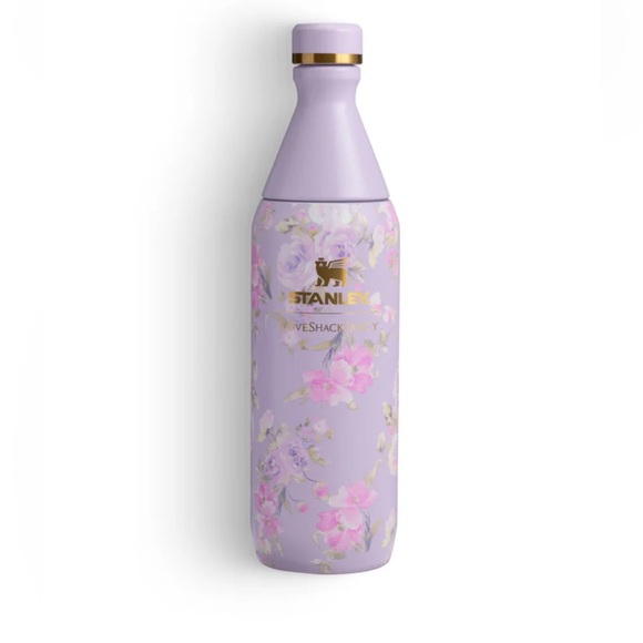 BNIB The Stanley X LoveShackFancy All Day Slim Bottle | 20 Oz in Happy Thoughts - Picture 1 of 3